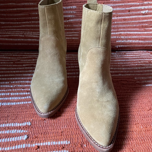 J Crew Tan Western Boots - Size 7 - Picture 5 of 12